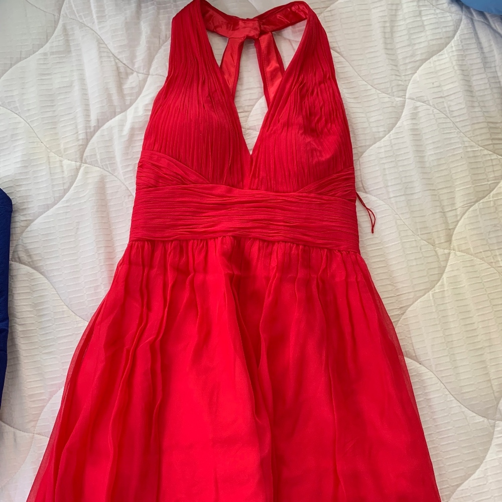 Aidan Mattox Cute Red Dress